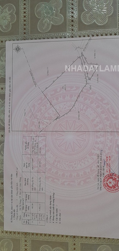 Bán Lô Đất Nghỉ Dưỡng Tà Nung- Tp Đà Lạt