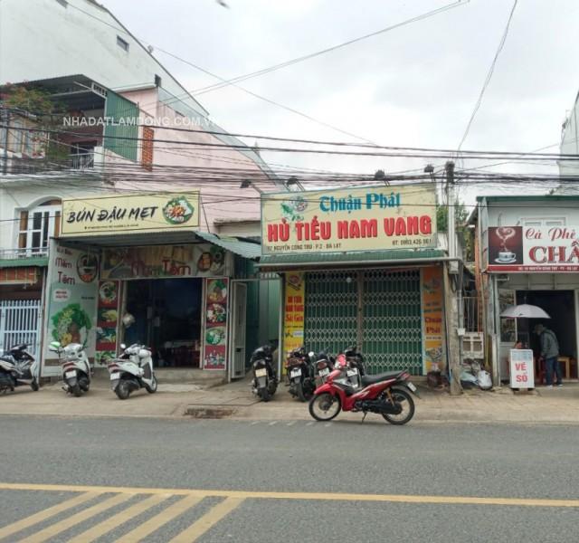 Bán đất mặt tiền Nguyễn Công Trứ, phường 2, Tp Đà Lạt